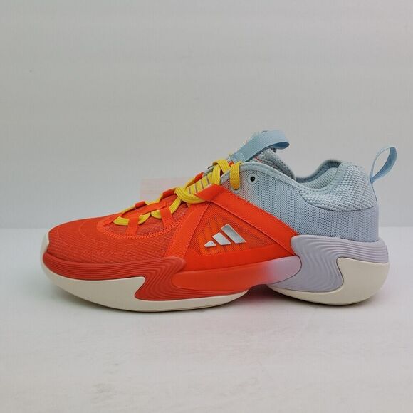 Adidas SMU Exhibit Select Womens Size 8 Solar Red Basketball Sneaker Shoes IF459 - Picture 3 of 12